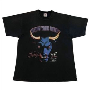Vintage 1990s The Rock WWF Tee